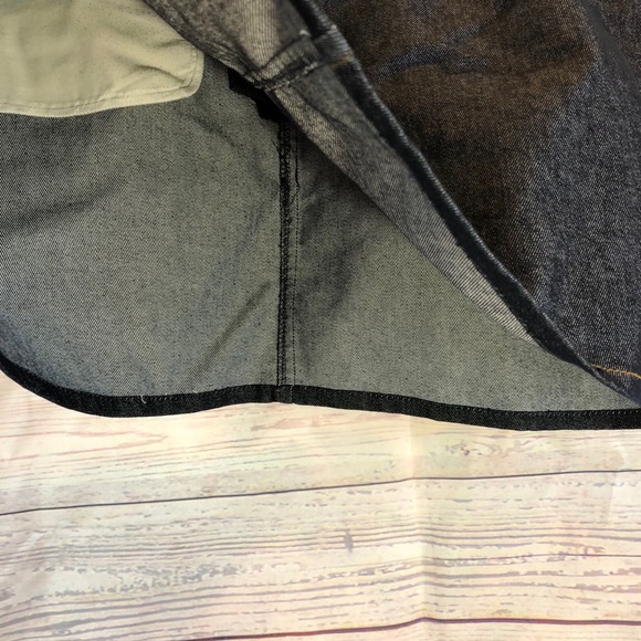 Zara Basic Denim like Skirt - Picture 4 of 5